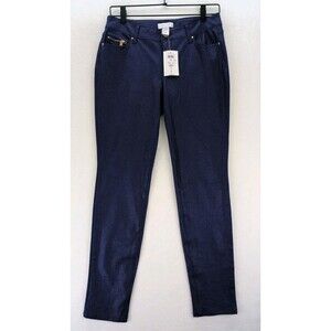 Cache B270A Spandex Blend Slim Tapered Leg Women's Pants Size 4 NWT
